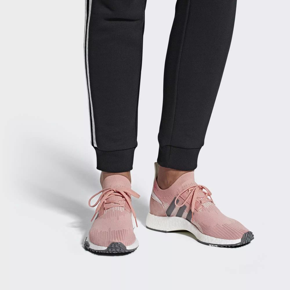 Adidas NMD Racer Primeknit Tenis Rosas Para Mujer (MX-45613)